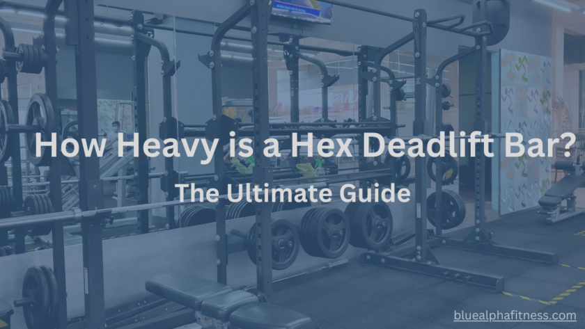 Gym equipment in a fitness center, featured in the article 'How Heavy is a Hex Deadlift Bar?' explaining hex bar weights and their role in strength training
