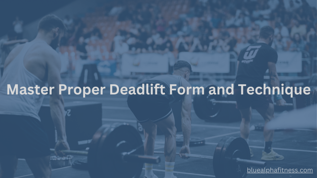 Correct deadlift form for maximizing back muscle strength and posture improvement – effective back exercise technique