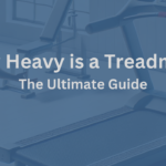 Person in a gym setting, standing next to a treadmill, looking curious as they wonder, 'How Heavy is a Treadmill?' with a thoughtful expression while inspecting the equipment.