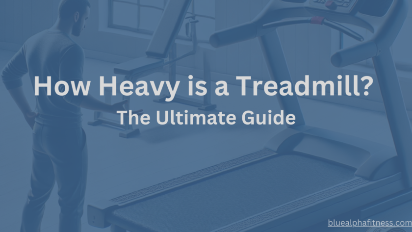 Person in a gym setting, standing next to a treadmill, looking curious as they wonder, 'How Heavy is a Treadmill?' with a thoughtful expression while inspecting the equipment.