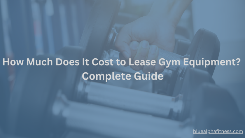 Close-up of a person picking a dumbbell from a row of gym equipment, highlighting the process of leasing gym equipment, with focus on the cost and selection.