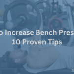 Person performing bench press with proper form, focusing on controlled movement and correct posture to maximize strength gains. This technique is essential for those learning how to increase bench press fast, ensuring efficient muscle engagement and minimizing the risk of injury.