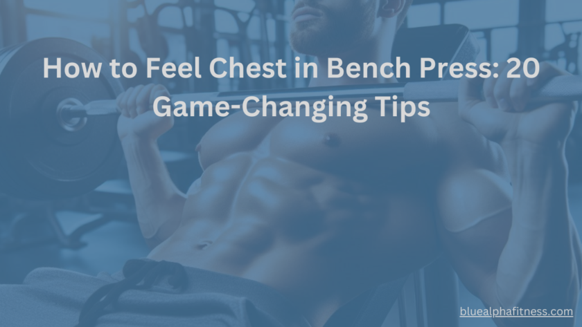 Person performing a bench press with perfect form, focusing on how to feel chest activation, highlighting the pectoral muscles contracting for optimal engagement.